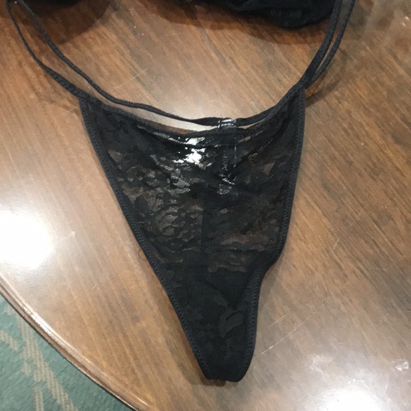 BLACK LACE size large NIGHTIE OR CAN WEAR AS an undergarment out at night. ❤️❤️ - Picture 10 of 10